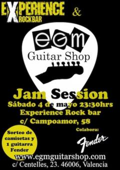 Jam Session organizada por EGM GUITAR SHOP