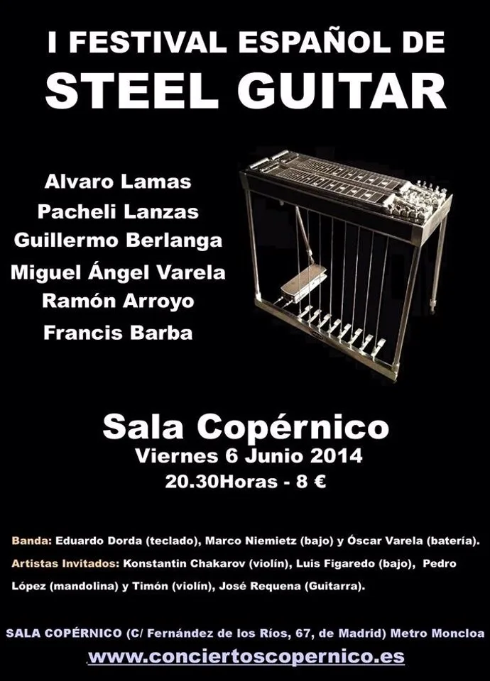I FESTIVAL DE STEEL GUITAR